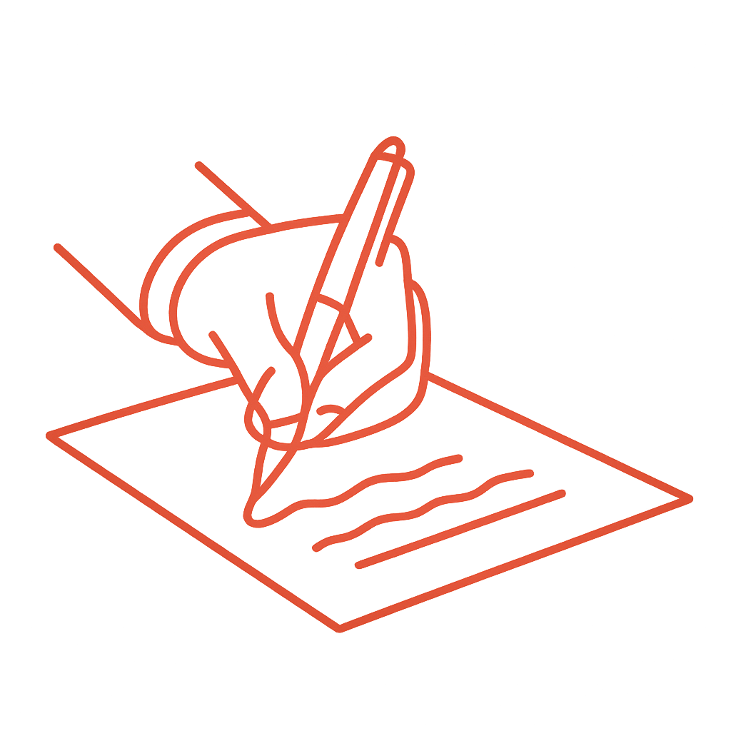 Writing Illustration